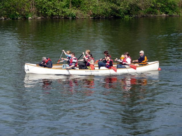 Eröffnung Kanu Tour Ruhr